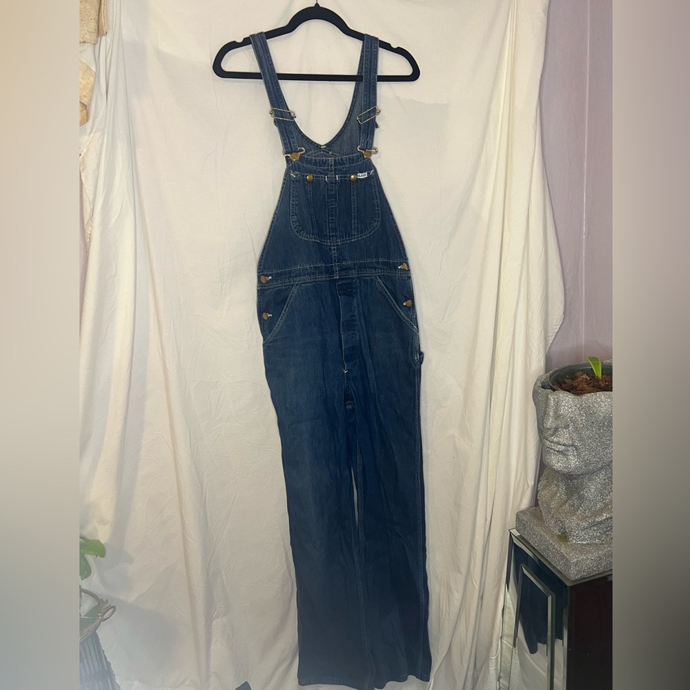 Vintage Lee Denim Bib Overalls
